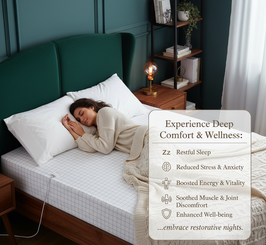 Vitazeno Cooling & Calming Grounding Sheet™ (Menopause Edition)